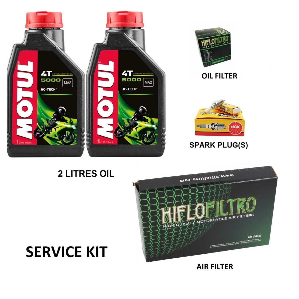 Service Kit For Piaggio X7 125 ie Evo 2009-2012 UK