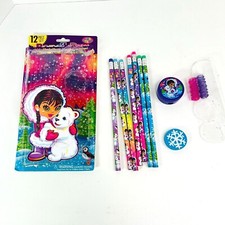 Lisa Frank Pencil Pax Lot Eskimo Anana Eraser Sharpener Grips 2000s