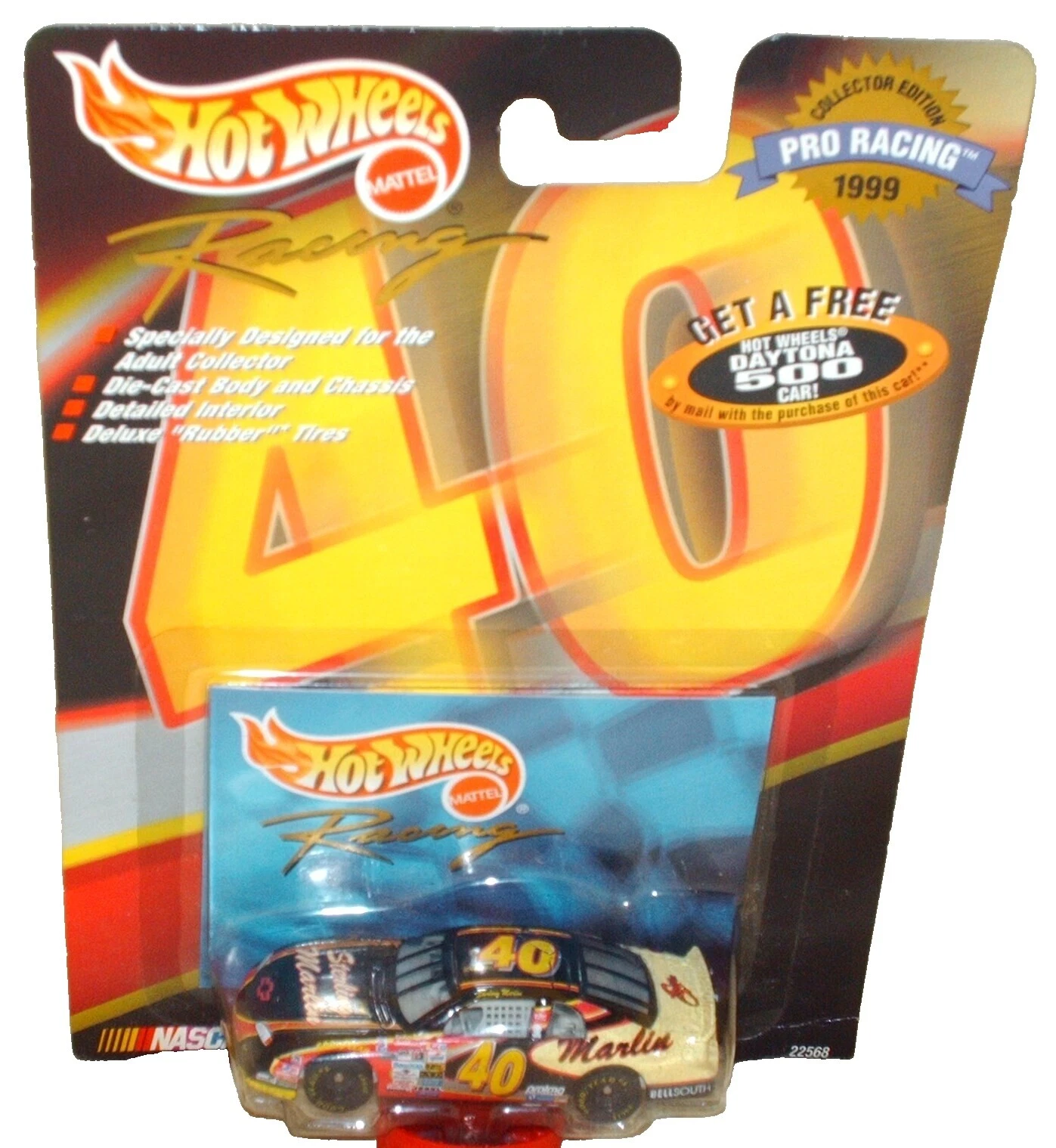 Autos de carrera Diecast Hot Wheels Chevrolet 1998 año del vehículo
