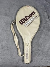 Vintage Wilson Profile 2.7si Graphite Tennis Racquet 110 Sq In With Cover