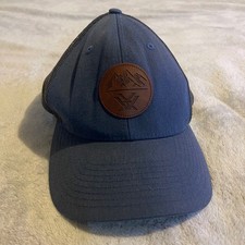 Vortex Outdoor Mesh Trucker Hat Blue Brown Mo...