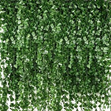 Artificial Ivy Garland Fake Vines Bulk Greenery 100 Pcs 722ft Hanging Ivy Vines