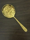 Vintage S. Kirk & Son Gold Dipped Sterling Silver 5 Inch Berry Spoon 29.2 Grams
