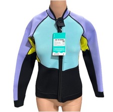 Sea-Doo Women s Montego Wetsuit Jacket XS Black Purple Neoprene seadoo