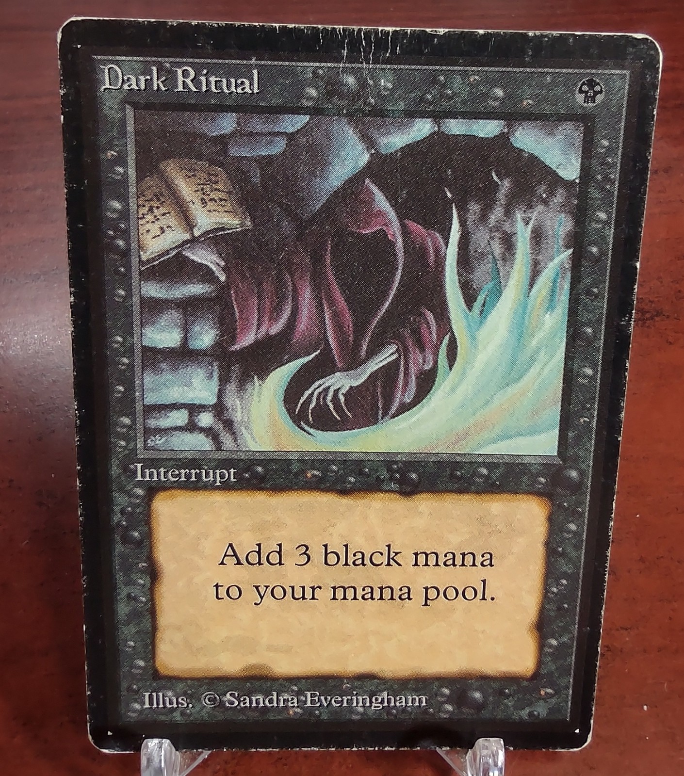 DARK RITUAL (#1)  ~ mtg Beta Limited 1993 See Pics PLAYED