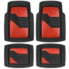 Cat  DiamondShield Rubber Floor Mats for Cars Trucks SUV, All Weather Prote