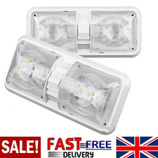 1/2X 12V LED Interior Spot Roof Dome Ceiling Light Camper Van RV Caravan Motor