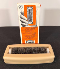 Vintage Fluppi Brush Manual Lint Roller Sweeper Crumb Cleaner Original Box