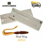 Mad Wag Fishing Worm Mold Lure Soft Plastic Bait 75-150 mm 3"-6"