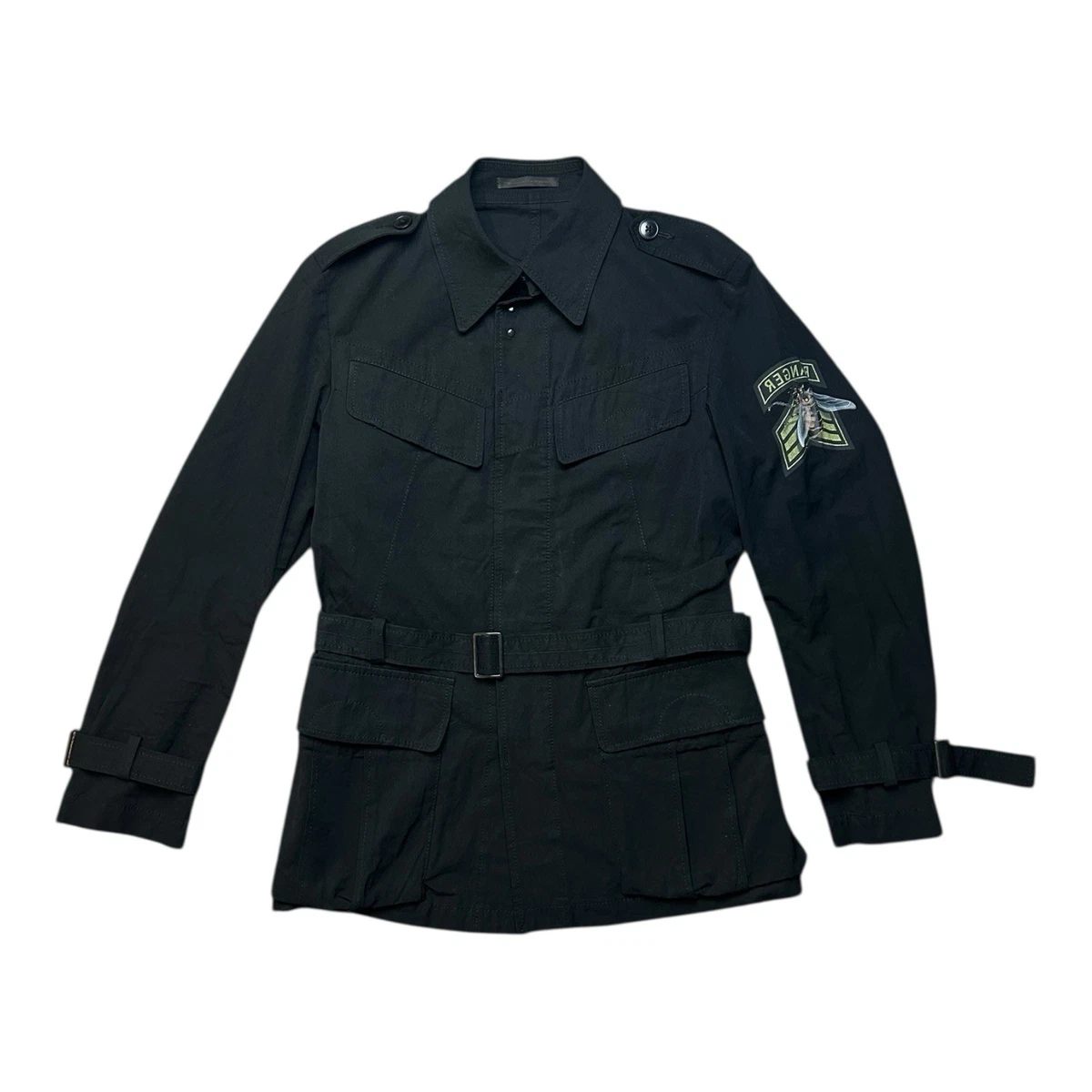 Y's for men Cotton Military Jacket Black 【公式通販】