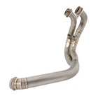 For DUKE 790 890 ADV Norden 901Titanium System Modified Exhaust Front Link Pipe