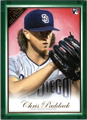 2019 Topps Gallery Green #66 Chris Paddack /99 - BB