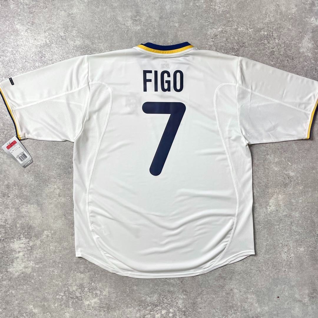 Figo #7 Portugal 00/01 Away Jersey Nike BNWT Size L Free Shipping