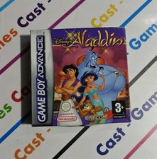 DISNEY ALADDIN NINTENDO GBA GAMEBOY ADVANCE ITA ESP UK NM COMPLETE RARE