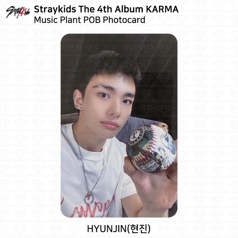 Stray Kids The 4th Album Karma MusicPlant POB Photocard KPOP K-POP