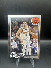 2025 Topps Basketball Julian Strawther 45th Anniversary Denver Nuggets #80BK-28