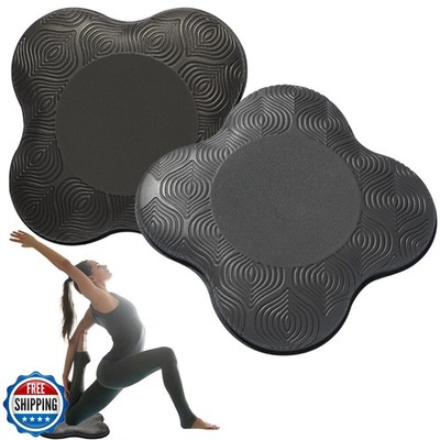 MBHKRRS 2 Pack Yoga Knee Pads Mat Set - Extra Thick Foam Kneeling Pad Cushion