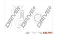 Dr!ve+ Kraftstofffilter U.A. FüR CitroËN, Mitsubishi, Peugeot