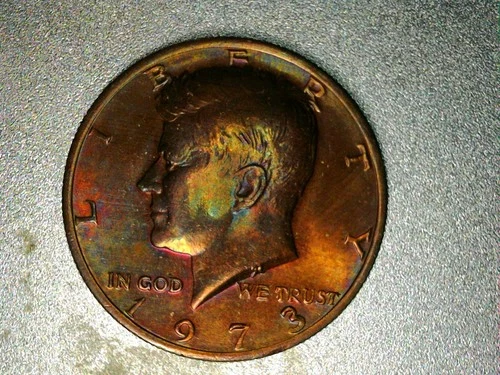 1973-P Kennedy Half Dollar — photo from the most recent tracked eBay sale