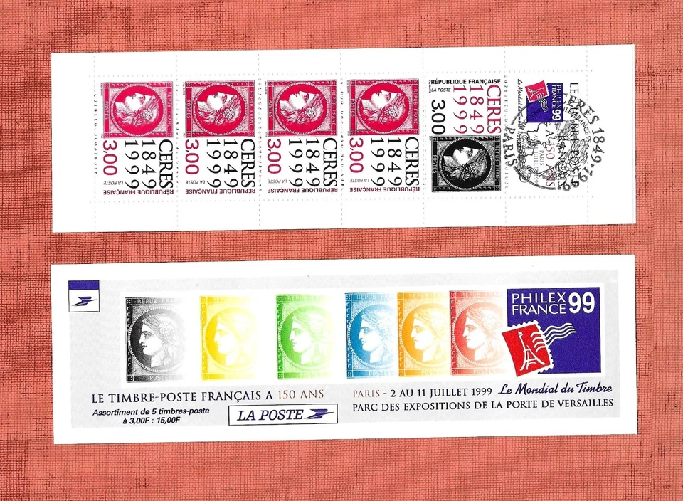 Carnet 1999 N°BC3213 Philexfrance 99 Anniversaire Cérès Timbres France Neuf - Photo 1/1