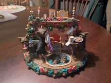 Danbury Mint A Cozy Christmas Eve Yorkshire T...