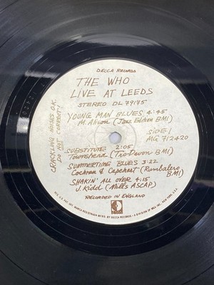 THE WHO LIVE AT LEEDS バンドスコア The Who - Live At Leeds - Amazon.com Music