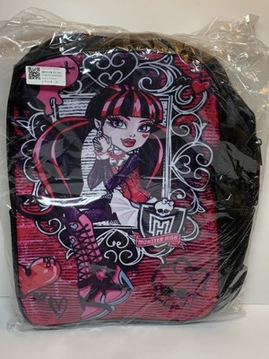Monster High Draculaura Boo-riginal Backpack, Pink & Black School Bag Kids Teens