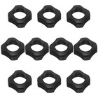 10 Pcs Car Accessory Mount Screw-on Brackets -joint Fixed Adapter