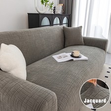 Jacquard Sofa Cover Living Room Slipcovers Stretch Armchair Cover 1/2/3/4 Seater