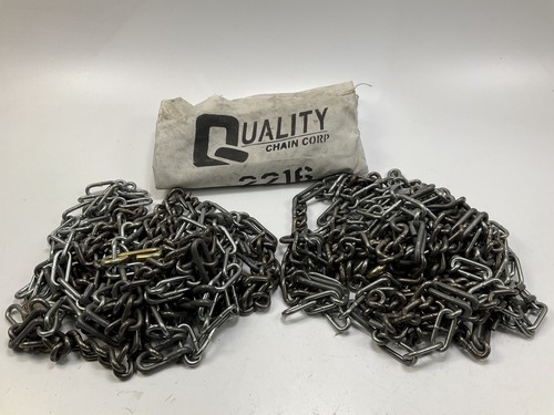 Quality Chain 2216 Tire Snow Chain PAIR 215/75R15, 205/75R16, 215/75R16 - Picture 1 of 3