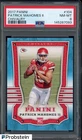2017 Panini Chivalry #104 Patrick Mahomes II Chiefs RC Rookie 194/199 PSA 8