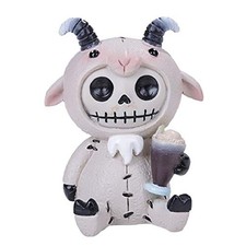 SUMMIT COLLECTION Furrybones Billy Signature in Goat with Root Beer Float, Gray