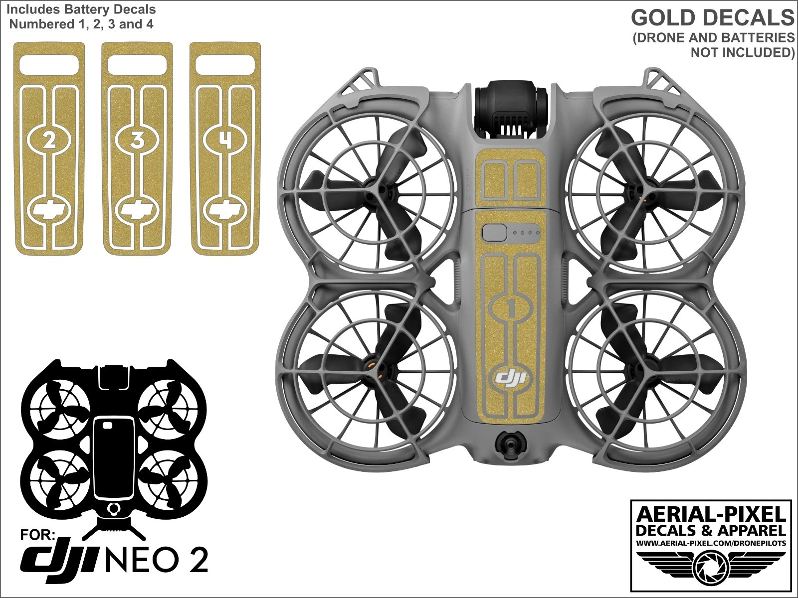 Gold Decal
