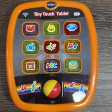 Vtech Tiny Touch Tablet Children Educational Learning Activity Toy Lights Sounds