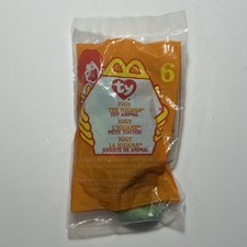 Iggy the Iguana 6 McDonald's Happy Meal BEANIE BABIES SEALED NEW 1999