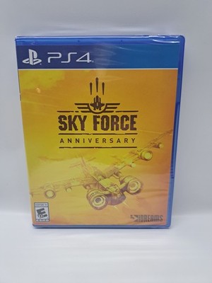 Sky Force Anniversary (Sony PlayStation 4, PS4) Factory Sealed New in Shrinkwrap