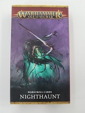 Warscroll Cards: Nighthaunt 4th Edition Warhammer Age of Sigmar Still Sealed