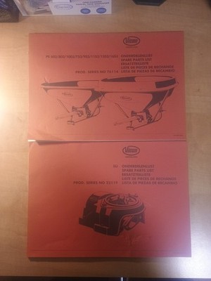 Vicon Greenland Ersatzteillisten X2 Serie 76114 &22119