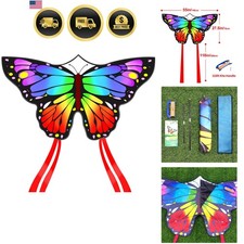 Butterfly Kites for Kids and Adults, Easy to Fly Large Single Line Kite for B...
