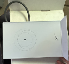 SpaceX Starlink Satellite Internet Dish Antenna w/ Cables, White Logo 