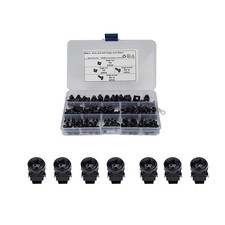 50Pack M6 Square Hole Nuts  Mounting Screws M6 16 For Server Rack  Cabinet