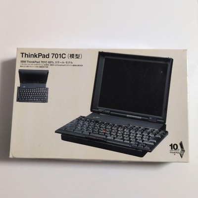 IBM ThinkPad 701C 模型 ノベルティ ( 組立て済み ) IBM ThinkPad 701C Plastic Model 10th Anniversary 65% Scale | eBay