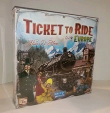 New & Sealed Days of Wonder Ticket to Ride Europe Board Game #7202, Moon