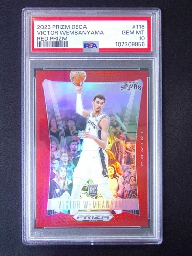 Victor Wembanyama 2023 Panini Prizm Victor Wembanyama #116 Red
