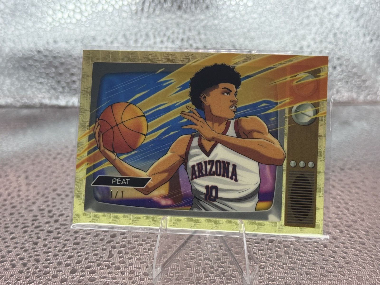 2025-26 Topps Bowman Anime Superfractor 1/1 Koa Peat NIL #NIL-A5 SSP Case Hit DK view 3