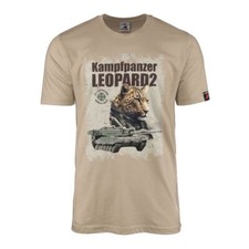 T-Shirt Kampfpanzer Leopard 2 KFOR Kosovo NATO ISAF Afghanistan Kette #25578