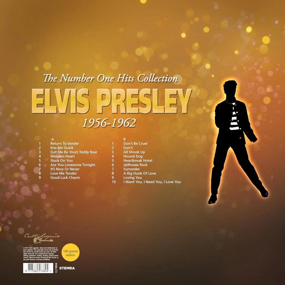 Elvis Presley – The Number One Hits Collection LP 12" Vinyl Record - NEW - Image 3 of 3