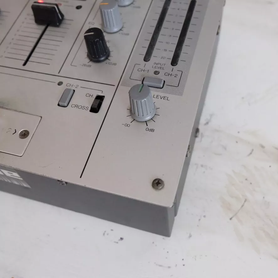 Pioneer 2 Channel DJ Mixer Model DJM-300-S – Tested in Good 