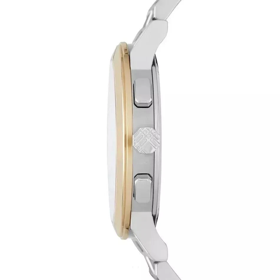 НОВЫЙ BURBERRY ЧАСЫ ДВА ТОНА БРАСЛЕТ С СЕРЕБРЯНЫМ ЦИФЕРБЛАТОМ BU9751 ГОРОД - Изображение 4 из 4