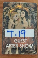 JANE'S ADDICTION 1991 Ritual de lo Habitual Tour Cloth BACKSTAGE PASS